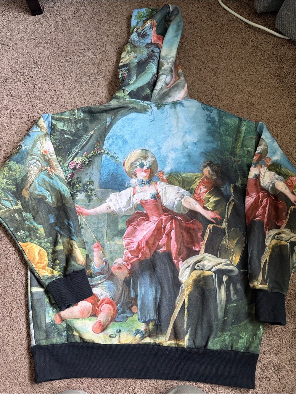 Dolls Kill Da Vinci Sweatshirt - Picture 3 of 3